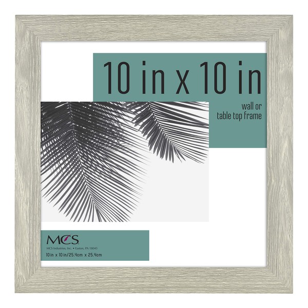 MCS Studio Gallery Frame, Gray Woodgrain, 10 x 10 in, Single