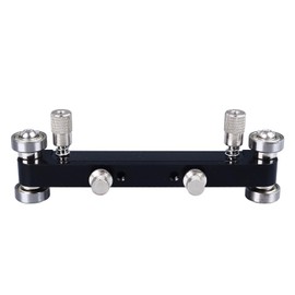 Guitar Nut Sander 6.7in Black Metal Guitar Bridge Saddle Luthier Acoustic Guitar Nut Grinding Tool for Guitar Bass(Black)