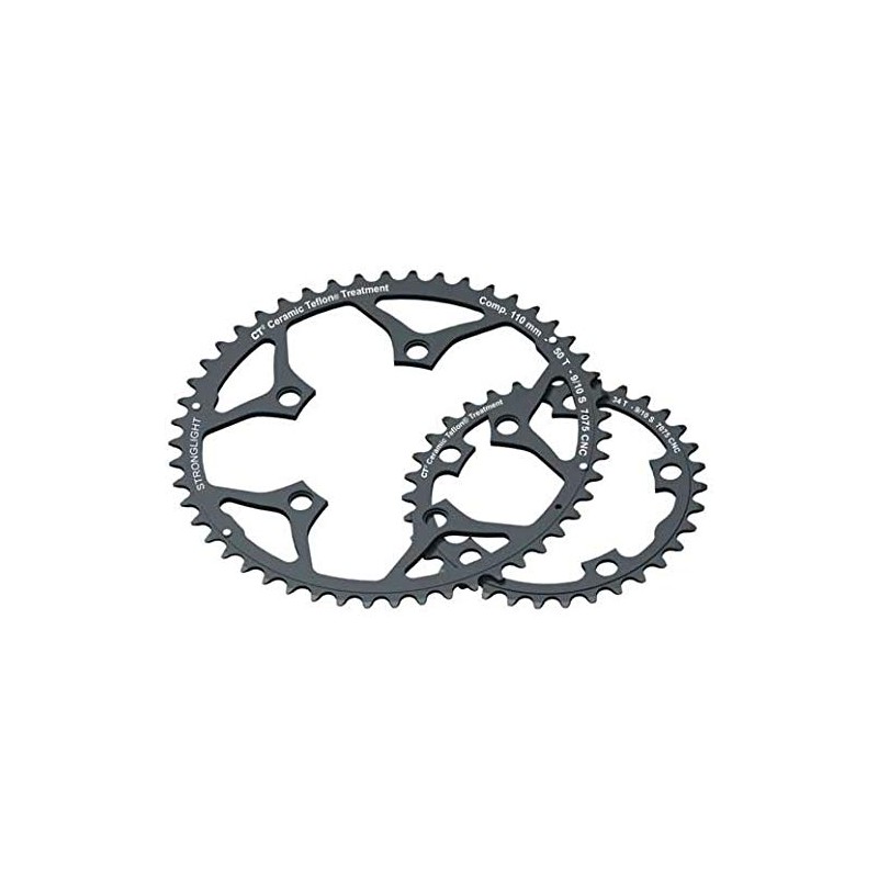 Stronglight Kettenblatt schwarz schwarz 44 T