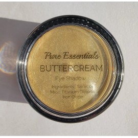 PURE ESSENTIALS BARE EYE SHADOW  MINERALS - BUTTERCREAM YELLOW - 10G Sifter Jar