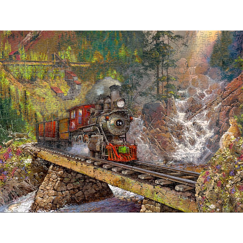 Ceaco - Ted Blaylock - Engine 74-750 Piece Jigsaw Puzzle
