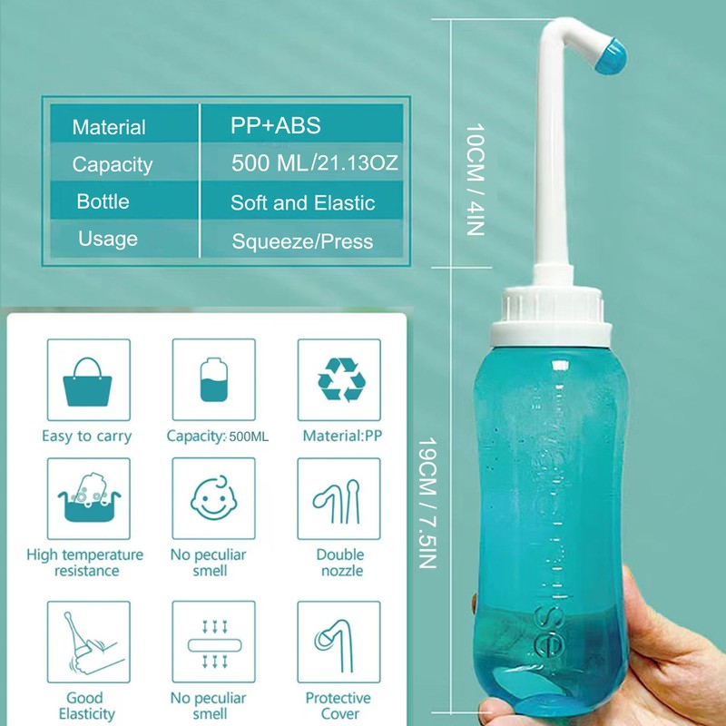 Peri Bottle for Postpartum Essentials & Perineal Care,Handheld Portable Bidet