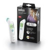 Braun TempleSwipe BST200 Forehead Thermometer with Colour Coded Temperature Display, Safe, Hygienic, Fast, Clinically Accurate, Gentle Easy to Use, All Ages