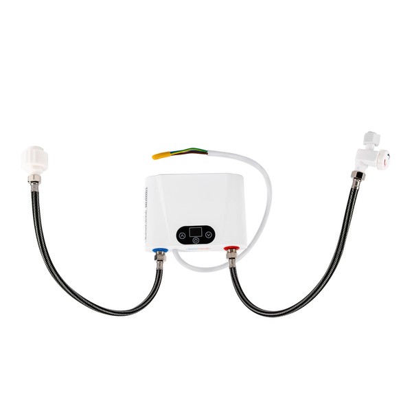 Mini Electric Tankless Water Heater, 5500W 220V Portable Tankless Water