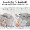 Waterproof Duvet Quilt Protector Cover Single,Single Side Waterproof Protective Cover,