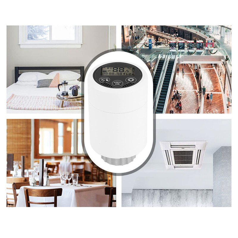 Digital Radiator Valve, HY366 Multifunctional Intelligent Mobile APP Remote Control