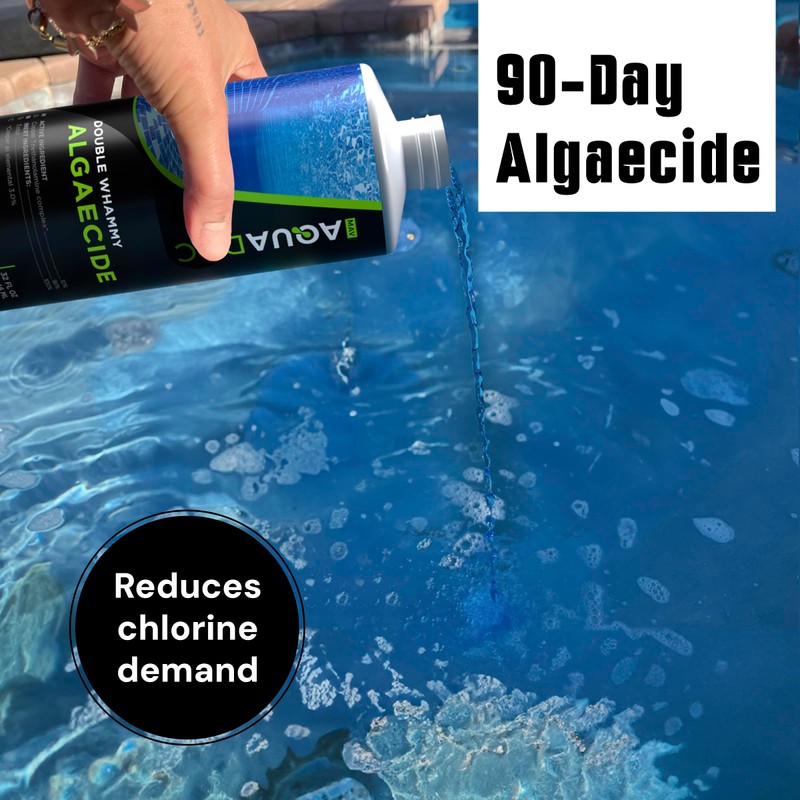 Copper Pool Algaecide for Swimming Pool - 90 Day Algaecide