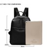 LSFYSZD Fashion PU Leather Women Backpack Shoulders Bag Large Capacity