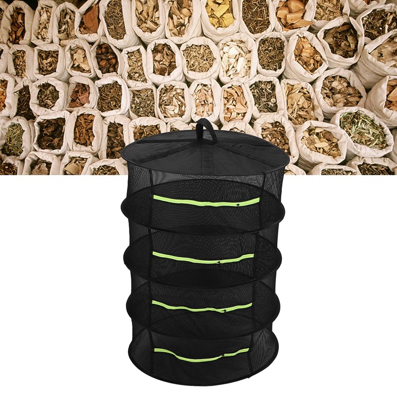 Drying Net, Garden Accessory 4-Layer Hanging Dryer for Ceiling for