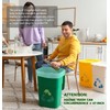 AYOTEE Compostable Trash Bags 13 Gallon Tall Kitchen, 45 Count