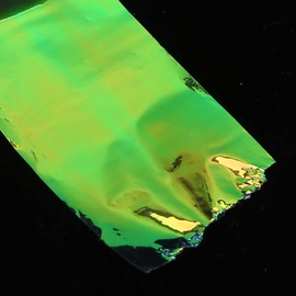 Cellophane Foil Nail Art Decals 5cm x 100m Aurora Effect Reflective Glass Nail Sticker for Household Nail Shop Manicure(B)