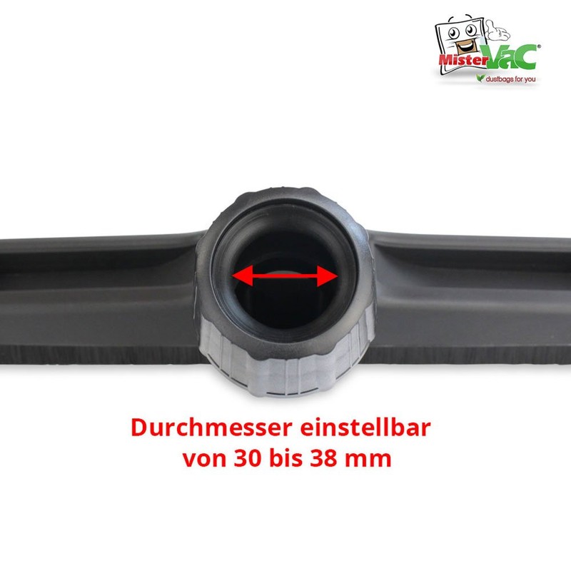 Universal Brush Nozzle Floor Attachment for Kärcher WD 5 Premium