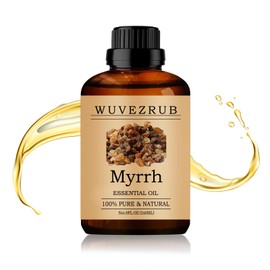 Wuvezrub Wuvezrub Myrrh Essential Oil 240ML - 100% Pure and Natural Oils for Aromatherapy Diffuser - 8 Fl Oz/Myrrh