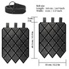 HiiFeuer Medieval Faux Leather Thigh Armor, Retro Double Sides Waist