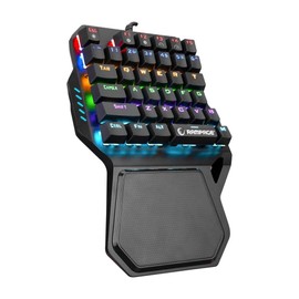 Rampage KB-R77 PALM USB Rainbow Backlight Outemu Blue Switch Mekanik 36 Tuşlu Mini Gaming Oyuncu Klavyesi