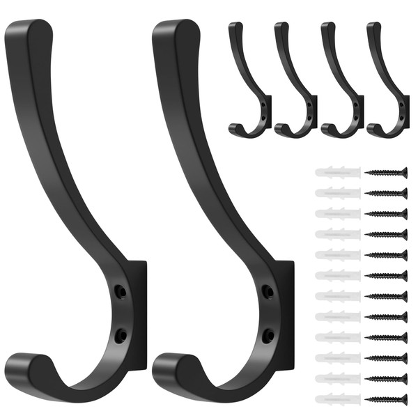 Coat Hanger Hooks Wall Mount - Backpack Hooks,Metal Wall Hooks