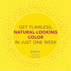 Unbranded Jergens Natural Glow In Shower Lotion,Self Tanner for Medium to Deep Skin 7.5 Oz