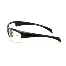 V.W.E. Bifocal High Performance Protective Safety Glasses with Anti Slip Nose Pad and Temples - Sun Reader (Clear Lens, 3.00)