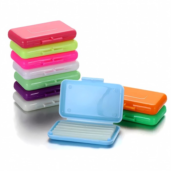 TSLRSA 10 Pieces/50 Strips Orthodontic Wax for Braces - Dental