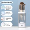 Electric Makeup Brush Cleaner, Automatic 2 in 1 Makeup Brush