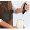 Cilio Latteforte Battery Powered Milk Frother, with Stainless Steel Stand,