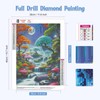NAIMOER Landscape Diamond Painting Kits for Adults, DIY 5D Diamond