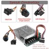 Acogedor Controlador de Velocidad del Motor DC PWM, DC 10-55V