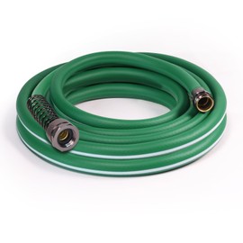 Sunifier Manguera de jardín corta resistente de 10 pies – Manguera de agua Hybird para exteriores con ajuste sólido, flexible, sin arrugas, manguera de jardín ligera para riego de césped, lavado de coches, explosión de 500 Psi (10 pies)