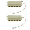The Lord of the Tools 2PCS Five Way Telephone Splitter