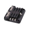 ZXMT 6-Way Car Marine Fuse Box Block Holder with LED