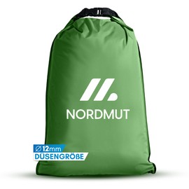 NORDMUT® Sleeping Mat Pump Bag with 12 mm Nozzle Size | Compression Pump Bag for Sleeping Mats (Green)