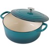 EDGING CASTING Dutch Ovens with Lid, Enameled Cast Iron Covered