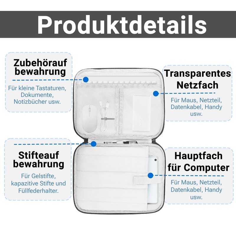 Dadanism 13 Inch Tablet Case with Padding