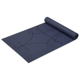 Gaiam - Alfombrilla de yoga, 6 mm, extra gruesa, antideslizante, de primera calidad, para todo tipo de yoga, pilates y ejercicios en el suelo (68...  