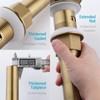 KAIYING Pop Up Drain, Bathroom Sink Drain Stopper with Overflow,