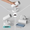 Aisilan 2 Pack LED White Plug in Spotlight with On/Off