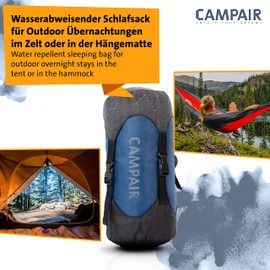 CampAir Ultra Lite Blanket Sleeping Bag - Extremely Lightweight Spring/Summer Sleeping Bag - Small Pack Size, Ripstop Fabric