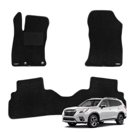 WENNEBIRD Superior Carpet Floor Mats for 2019-2024 Subaru Forester (SK), 0.6 Inch Thickness Rugs, Premium All Weather Anti-Slip Waterproof Floor Liners - 3pc