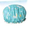 Beavorty Fashionable Shower Cap Bath Hat Double Layer Women's Hair