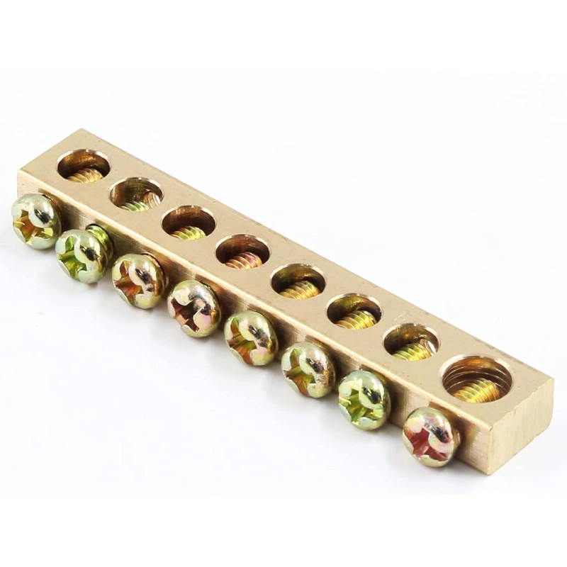 NoBrand 4Pcs Terminal Ground Bar Kit, 8 Terminal Positions Electrical