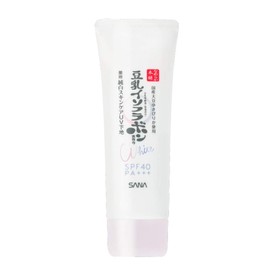 【Quasi-drug】 Nameraka Honpo Medicinal Whitening Skin Care UV Base 50g with Soy Isoflavones - Whitening Makeup Base, Sunscreen