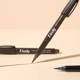 3 IPKN Lively Plus Pen eyeliners, 2 black + brown