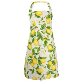 LilMents Lemon and Leaves Kitchen Baking Cooking Apron