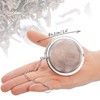 com-four® 2 x Tea Strainer Made of 304 Stainless Steel,