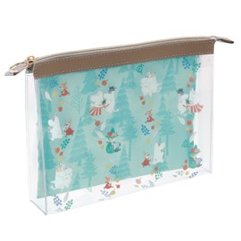 [Gakken Sta:Ful] Moomin Pen Pouch M Size F200 F20047 Green