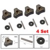 Woodworking Feather Loc Board Set, Multi-Purpose Double Featherboards Miter Gauge
