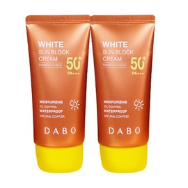 Dabo White Sun Cream 70ml x 2 / Sun Cream / Sunblock / Sunblock / 다보 화이트 선크림 70mlX2개썬크림선블록썬블럭