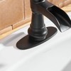 Black Bathroom Faucet Sink Waterfall Bath Faucets Single Handle Single