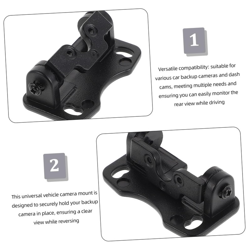 ULTECHNOVO 4 Set Adjustable Car Camera Mounting Bracket Kit for