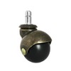 2" Antique Brass Ball Caster Wheel for Office, Executive, &
